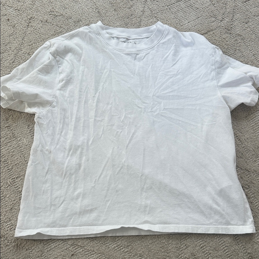 Abercrombie White Essential T-Shirt